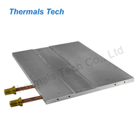 Plaque froide de grande taille 1500W, dissipateur thermique à eau de 500 mm pour batterie d'alimentation