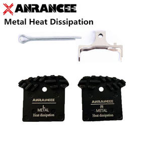 Anrancee Pastillas de Freno de Disco BMX Resina Disipación de Calor Compuesto de Metal Compatible con Avid <span class=keywords><strong>Shimano</strong></span> <span class=keywords><strong>M6100</strong></span> M7100 M8100 R7020 Bicicletas de Carretera - Product Image 4