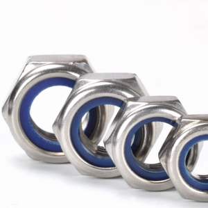 Tuercas de Fijación M2 M4 M5 M6 M8 M10 de Acero Inoxidable 304, Tuercas Antideslizantes Autoblocantes, Tapa de Tornillo Hexagonal de Nylon - Product Image 6