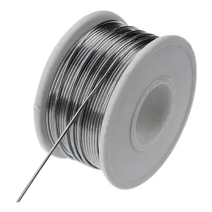 Fil de soudure personnalisable à âme en résine de plomb (Pb) de 0,8 mm et 1,0 mm de diamètre, poids sur mesure, fabriqué au Shandong par la marque Wxh - Product Image 1