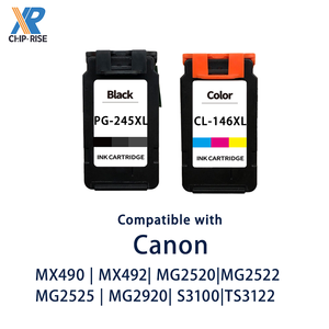ChipRise PG-245XL CL-246XL Recarga de Cartuchos de Tinta a Granel a Todo Color, Compatible con <span class=keywords><strong>PIXMA</strong></span> IP2820/MX490/MX492/TR4500 - Product Image 2