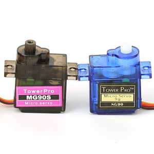 เซอร์โวมอเตอร์ <span class=keywords><strong>Tower</strong></span> <span class=keywords><strong>Pro</strong></span> <span class=keywords><strong>SG90</strong></span> MG90S 9g ไมโครอนาล็อก เกียร์พลาสติก/โลหะ 180/360 องศา มินิเซอร์โว สำหรับเครื่องบินบังคับวิทยุ รถยนต์ หุ่นยนต์ Arduino - Product Image 1