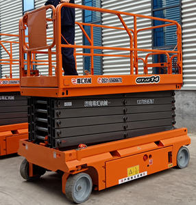 Elevador de tijera eléctrico 4-18m plataforma aérea 6m 8m 10m 12m 14m Skylift elevador móvil andamio elevador de tijera hidráulica - Product Image 6