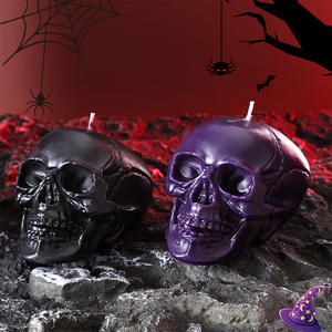 Hot Selling Factory Direct Sales Halloween Aromatherapy Pumpkin Skeleton Candles Novel Candles Holiday Decoration Ornaments - Product Image 4