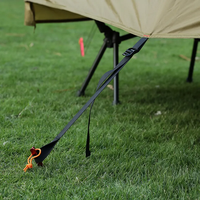 Tente de camping légère et polyvalente pour glamping, tentes d'extérieur pour lit de bébé, tente de couchage pliable et portable pour voyage, vente en gros