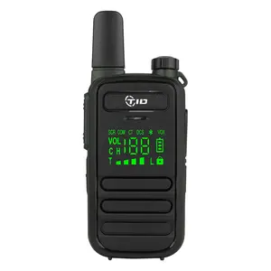 TID TD-M11 Handheld MiNi Licence Free PMR446 Waterproof Two Way Radio Communication Analog Telsiz Walkie Talkie