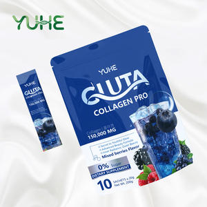 Muestras Gratis OEM, Colágeno en Polvo Sin Azúcar, Colágeno en Polvo con Glutatión para Blanquear la Piel - Product Image 2