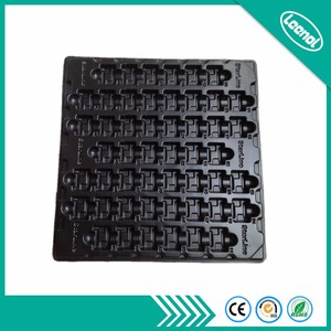 Leenoloem ODM tùy chỉnh PS dày lớn vỉ <span class=keywords><strong>ESD</strong></span> bộ phận tế bào thermoforming chân không hình thành khay nhựa dày sản phẩm nhựa - Product Image 4