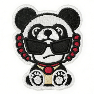 Parches de Chenilla Bordados con Logotipo OEM de la Serie <span class=keywords><strong>Mundial</strong></span> para Niñas, Diseño de Corazón y Flor, Personalizados, Termoadhesivos, Tiempo de Muestra de 1 a 3 Días - Product Image 1