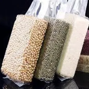 폐기 생분해성 쌀 벽돌 플라스틱 식품 등급 PE 포장 진공 가방