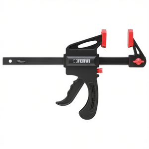 Herramienta de sujeción rápida automática Fervi de 150 mm para trabajos de carpintería y metalistería - Product Image 2