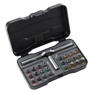 S2 High-Hardness 24 In 1 Ratchet Screwdriver Set With Magnetic <b>Bits</b> For Household Repair Tools - Product Image 1