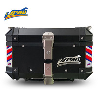 Boîte latérale universelle de qualité supérieure pour moto, accessoire de motocyclette, boîtier latéral en aluminium