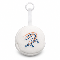 Porte-clés en peluche mignon avion astronaute - Polyester doux avec rembourrage en coton PP, motif brodé, jouet anti-stress (personnalisable)