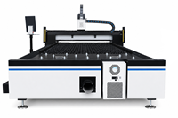 Machine de découpe laser à fibre monoposte haute puissance 4000W pour métaux alliés