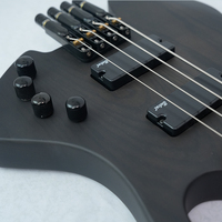 Gitar Aktif S-B50-H4 4-Senar 24-Fret Body Ash, Neck Terpadu Roasted Maple, Fingerboard Rosewood