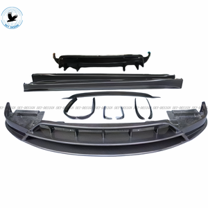 Nouveau kit carrosserie en Fiber de carbone pour Tesla modèle <span class=keywords><strong>X</strong></span> 60D 75D 90D lèvre avant diffuseur arrière aile pare-chocs Type pièces de voiture - Product Image 2