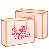 Sacs cadeaux en papier recyclable rose classique pour invités de mariage, anniversaires d'enfants, événements d'Halloween, sacs à monnaie, sacs cadeaux pour jouets