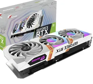 สินค้าใหม่ Palit RTX 3070การ์ดจอ8GB GeForce RTX 3070 Ti 1410 MHz GPU แท่นขุดเจาะเกม8G Ddr6 192bit สีสันสดใส