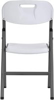 Chaise de salle à manger pliante moderne en plastique italien pour appartement et salle de sport, idéale pour les mariages et événements en plein air