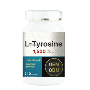 OEM capsule integratore alimentare N-acetil-<span class=keywords><strong>L</strong></span>-tirosina capsule di aminoacidi <span class=keywords><strong>L</strong></span>-tirosina per il supporto della salute del cervello - Product Image 1