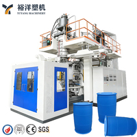 Machine d’extrusion-soufflage monostation pour fûts chimiques HDPE 220 l à double anneau