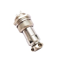 Adaptateur rf prise d'aviation connecteur circulaire GX16 série 2 broches