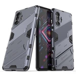เคสฝาหลังโทรศัพท์สุดหรูสำหรับ Xiaomi redmi เคสโทรศัพท์แนวพังค์ป้องกันการตกกระแทกพร้อมที่ยึดสำหรับเล่นเกม K40 - Product Image 4