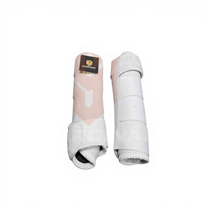 Botas de Protección para Tendones de Caballo, Diseño Personalizado al por Mayor, Transpirables, Ligeras, de Neopreno, Equipo de Equitación - Product Image 1