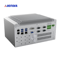 Mini PC sans ventilateur, ordinateur embarqué industriel, sortie double écran VGA HDMI, entrée d'alimentation DC 12V, qualité industrielle M80 2P