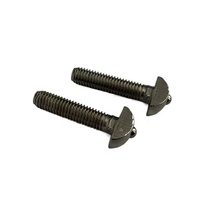 Boulons à tête en T en acier inoxydable M8 à 8 fentes personnalisés avec boulons à tête ronde à billes à ressort classe 8.8 pour profilé en aluminium