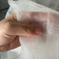 Witte anti-bijen hagelbestendige PE gebreide vogel- en insectennetrol voor boomgaard, vijver, gewasbescherming, op maat te snijden, inclusief service.