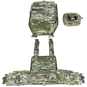 Nouveau Gilet Tactique d'Entraînement en Nylon Polyester 1000D Personnalisé, Léger, Durable, à Libération Rapide, avec Système MOLLE, pour Protection et Port de Plaques - Product Image 3