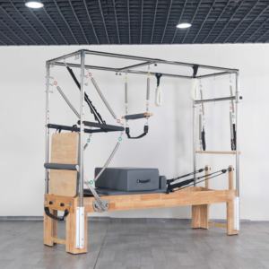 3-в-1 деревянный Пилатес Кадиллак полубашня реформатор и пилатес кровать домашняя студия тренажерный зал фитнес Йога тренировочная полукровать - Product Image 2