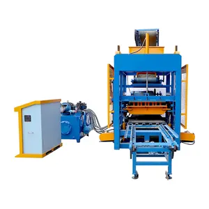 Factory Direct Sales Qt4-15S Professional Batch Concrete Brick Making Machine