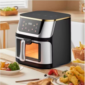 Friggitrice ad Aria Elettrica Digitale Smart da 12L, Quadrata, Antiaderente, Senza Olio, per Cucina Domestica, Facile da Usare, con Schermo Touch, Vendita all'Ingrosso dalla Fabbrica - Product Image 2