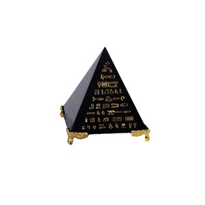 Hiện đại Retro Bảng đồ trang trí đơn giản màu đen kinh thánh vàng Cơ Sở Kim tự tháp hình tam giác lăng trụ pha lê thủ công refections - Product Image 6