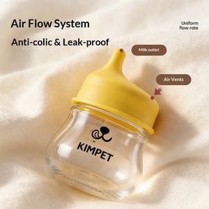 Biberon en silicone solide <span class=keywords><strong>pour</strong></span> chatons, chiens et chiots – Résistant aux morsures, anti-étouffement, anti-flatulence, tétine souple – Vente en gros <span class=keywords><strong>pour</strong></span> l'alimentation des animaux <span class=keywords><strong>de</strong></span> compagnie - Product Image 4