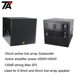 Caixa de som profissional mini linha array 8 polegadas, sistema de som vazio - Product Image 6