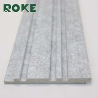 ROKE Panel Dinding PS Modern Fleksibel Kustom Tahan Air Isolasi Panas Dekoratif Mudah Dipasang untuk Interior