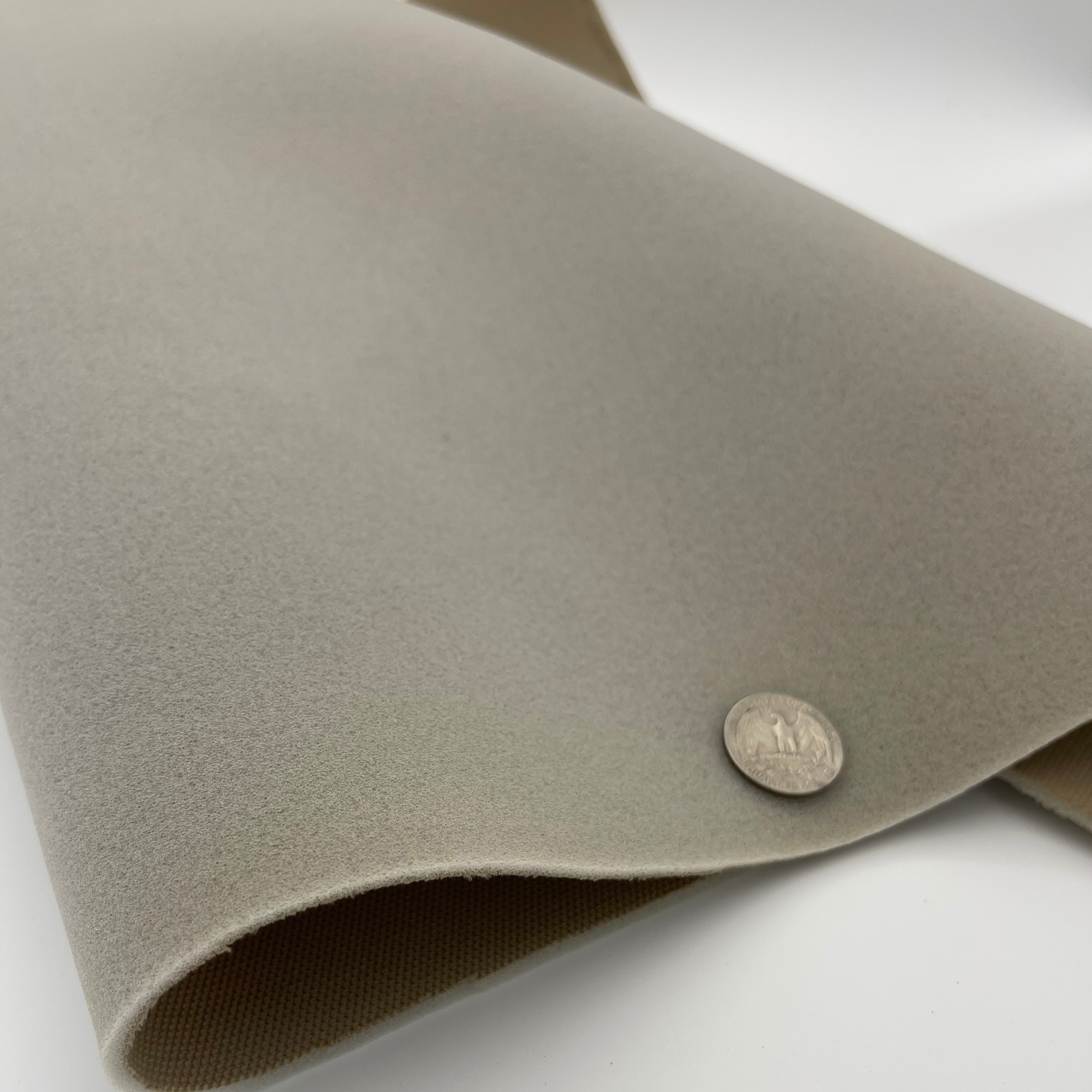 Лидер продаж с фабрики, серая Автомобильная обивка толщиной 3 мм, интерьерная потолочная облицовочная ткань для автомобиля