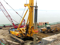Pileuse rotative super puissante XRS1050D de 105 tonnes pour la construction routière
