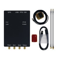 Papan pengembangan USRP B210 + + Development SDR, dengan cangkang CNC USB3.0 tipe-c 56MHz mendukung Input PPS/10MHz