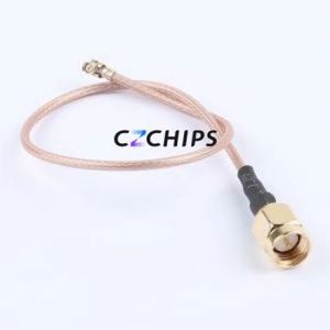 KH-SMAJ-IPEX-RG1.78-180 RF Cable RF ( Input End Output End: SMA-J to IPEX )( Cable Length: 18cm )( IPEX Generation: 1 gen ) - Product Image 1