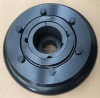 F50 F80 Flex Shaft Moteur Pompe à eau Connecteur hydraulique Fenaflex Fenner Entretoise de pneu Accouplement de pneu en caoutchouc flexible avec bride