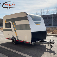 WECARE Remorque de camping familiale compacte, caravane tout-terrain australienne, caravane, camping-car tout-terrain, caravane à essieu simple