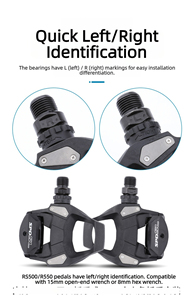 <span class=keywords><strong>Pedales</strong></span> de Bicicleta de Carretera SHIMANO, Nivel Profesional, Antideslizantes, Autoblocantes, Duraderos y Ligeros para Ciclismo - Product Image 2