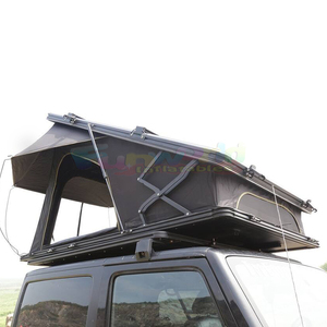 Cắm trại nhôm Roof Top lều 3 người trên mái nhà lều dachzelt tự động ngoài trời đi bộ đường dài xe tam giác vỏ sò cứng mái lều - Product Image 3