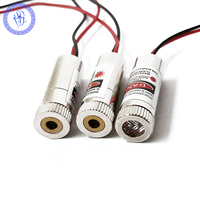 Module de Diode Laser, lot de 2 pièces, 3-5V, point rouge 650nm 20mw