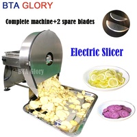 Loongyi Elektrisch Fruit Vlees Aardappel Biltong Tomaat Spek Wortel Ananas Snijmachine